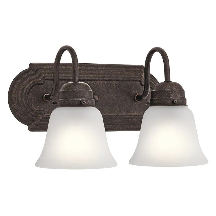 Two-Light Bathroom Vanity Fixture