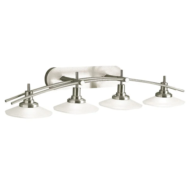 Structures Four-Light Halogen Bathroom Vanity Fixture