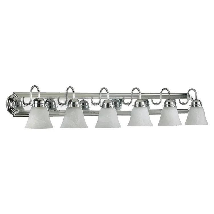 Signature Six-Light Bathroom Vanity Fixture