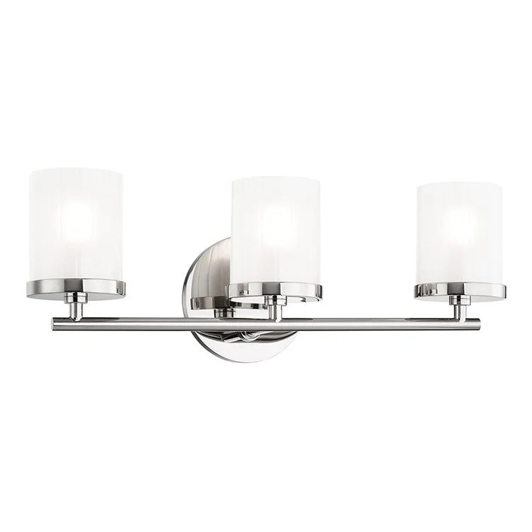 Ryan Three-Light Bathroom Vanity Fixture