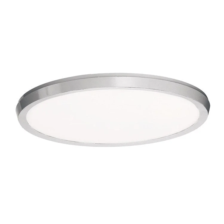 Argo Single-Light 15" LED Round Flush Mount Ceiling Fixture 3000K