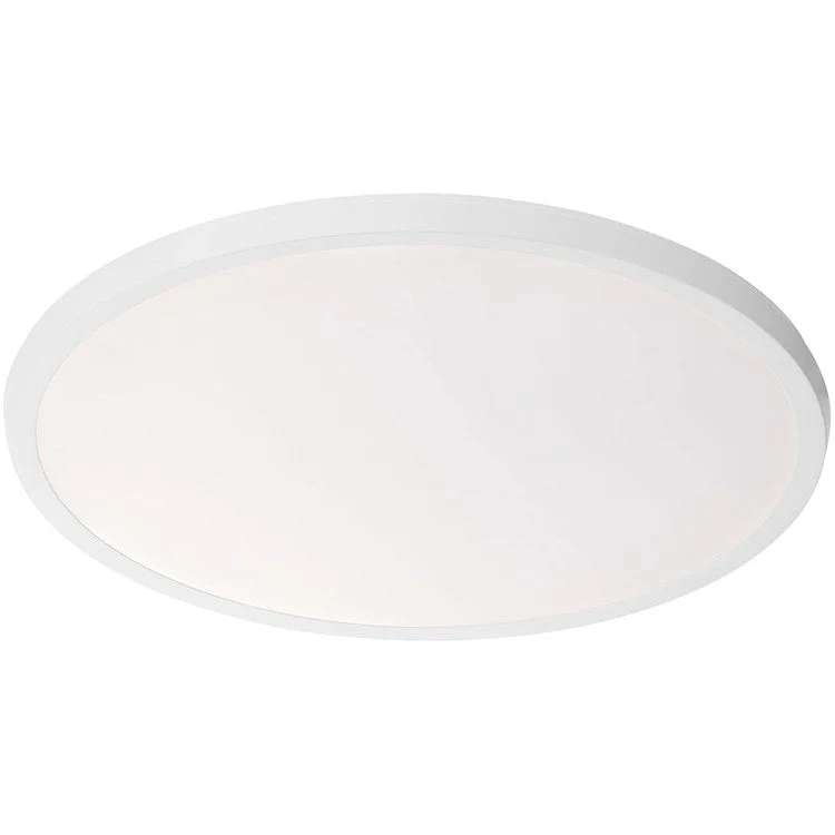 Argo Single-Light 19" LED Round Flush Mount Ceiling Fixture 3000K