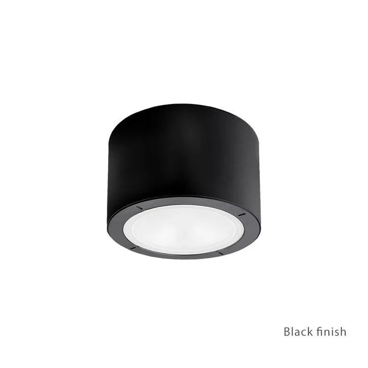 Vessel Single-Light LED Outdoor Flush Mount Ceiling Fixture 3000K