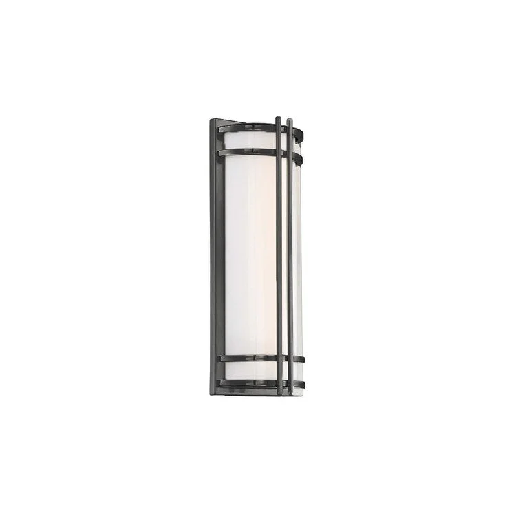 Skyscraper Single-Light 18" LED Outdoor Wall-Mount Lighting Fixture 3500K