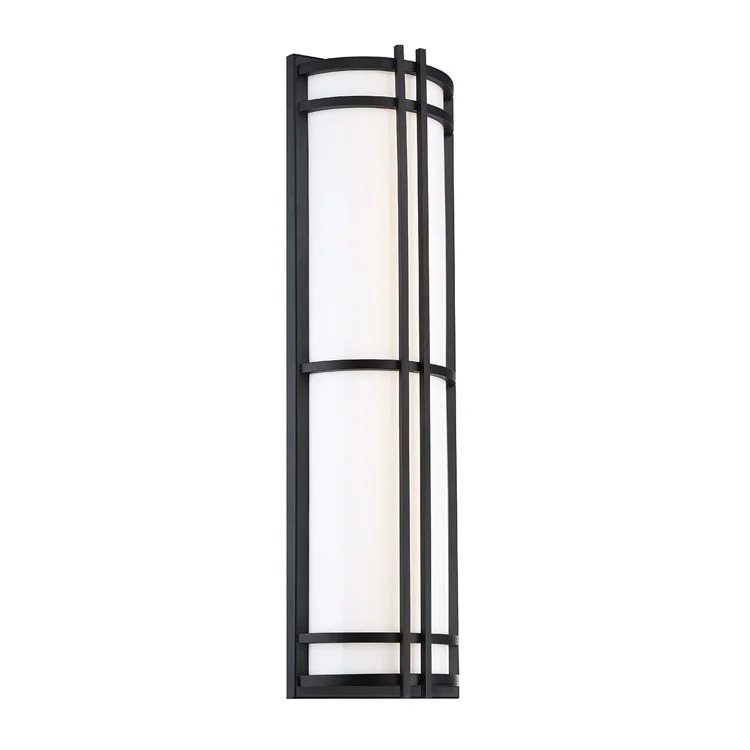 Skyscraper Single-Light 27" LED Outdoor Wall-Mount Lighting Fixture 2700K