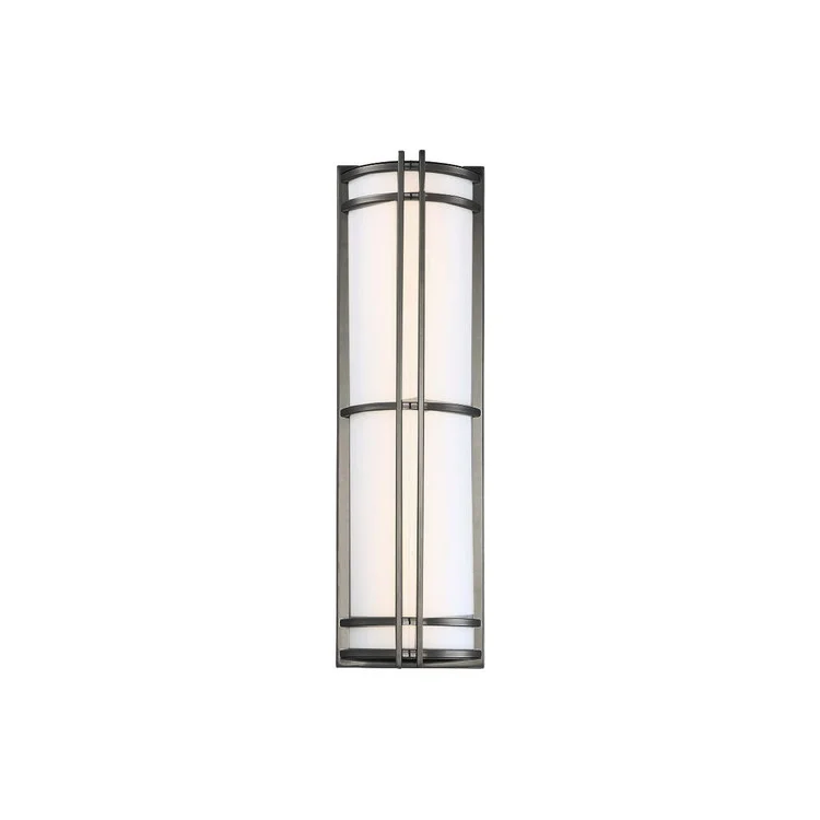 Skyscraper Single-Light 27" LED Outdoor Wall-Mount Lighting Fixture 3500K