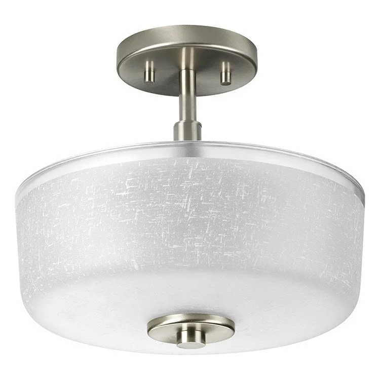 Alexa Two-Light Semi-Flush Mount Ceiling Light