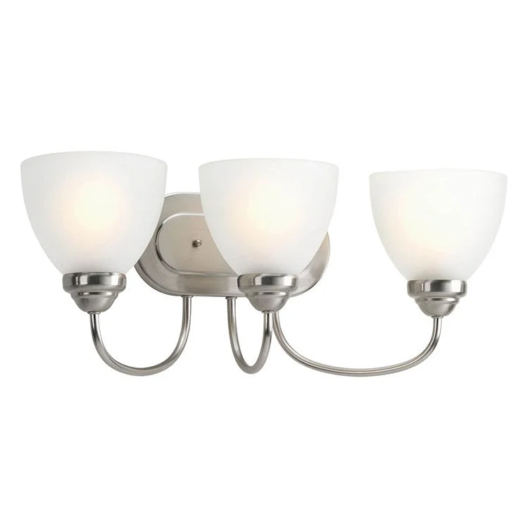 Heart Three-Light Bath Lighting Fixture