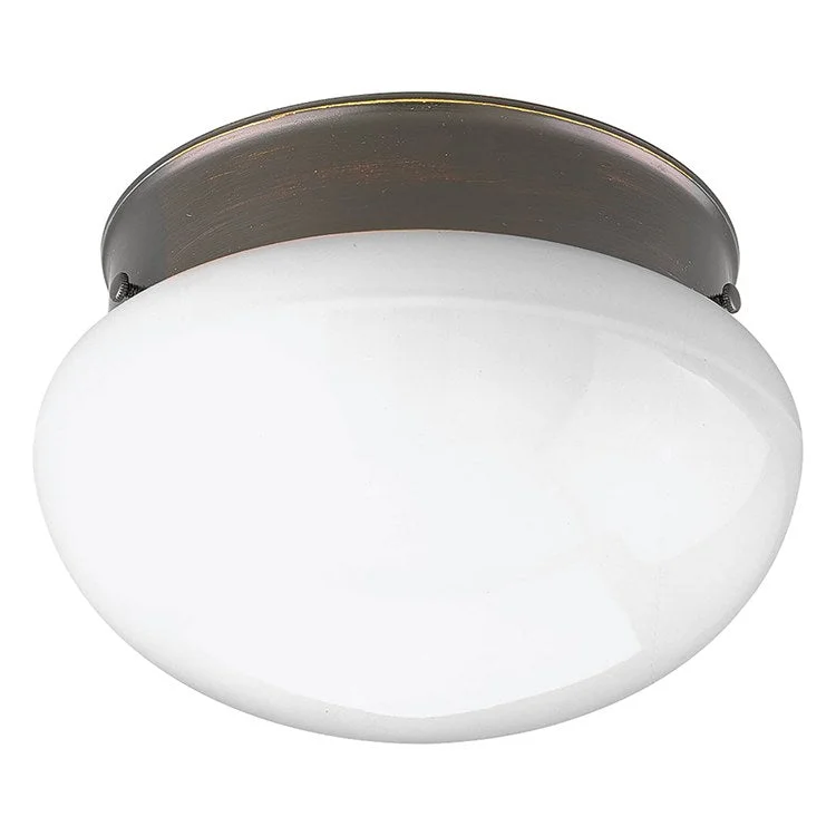 Fitter Single-Light Flush Mount Ceiling Light