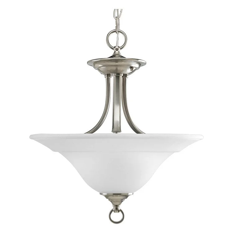 Trinity Two-Light Semi-Flush Mount Ceiling Light