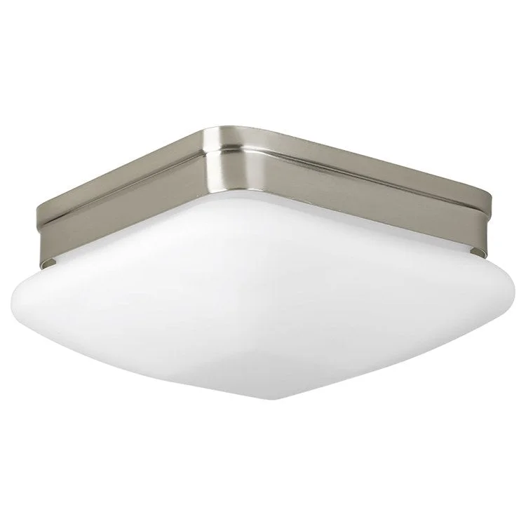 Appeal 9" Two-Light Flush Mount Ceiling Light with Opal Glass