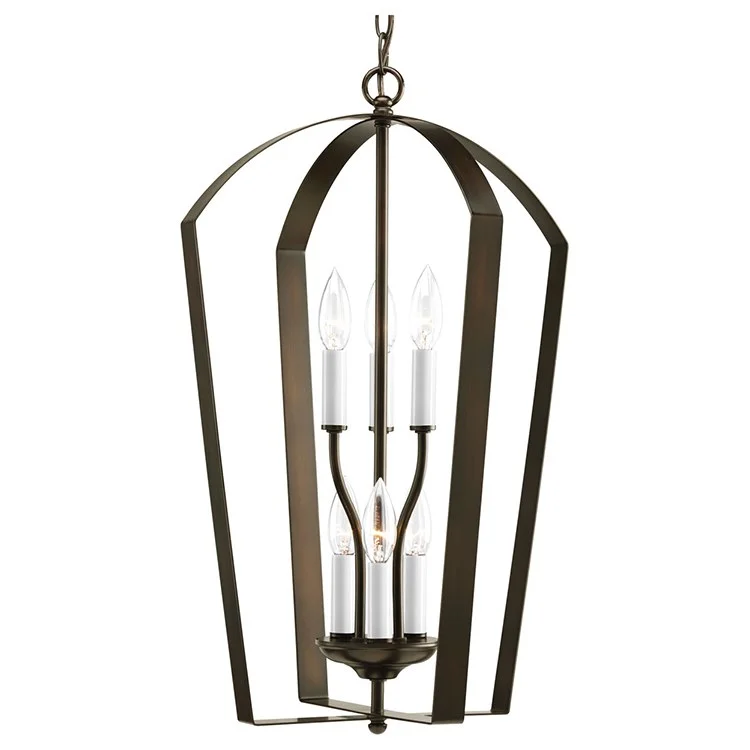 Gather Six-Light Foyer Pendant