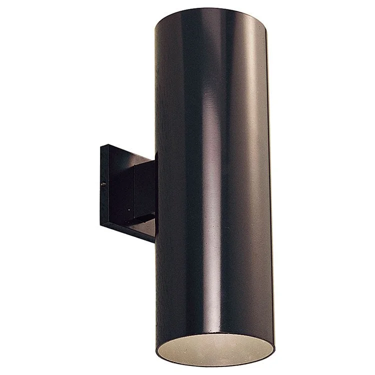 6" Cylindrical Two-Light Halogen Wall Lantern