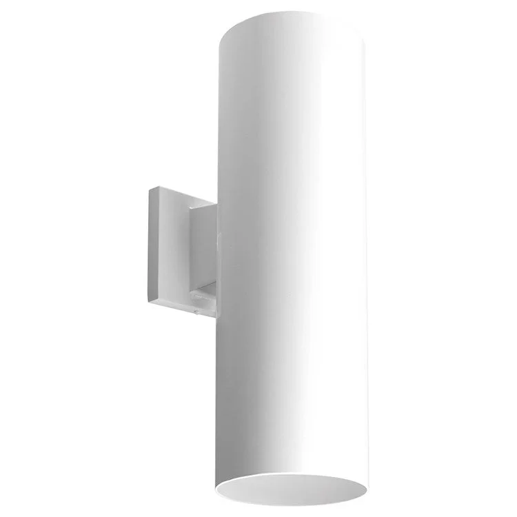 6" Cylindrical Two-Light Halogen Wall Lantern