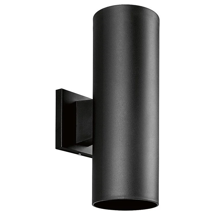 5" Cylindrical Two-Light Polypropylene Wall Lantern