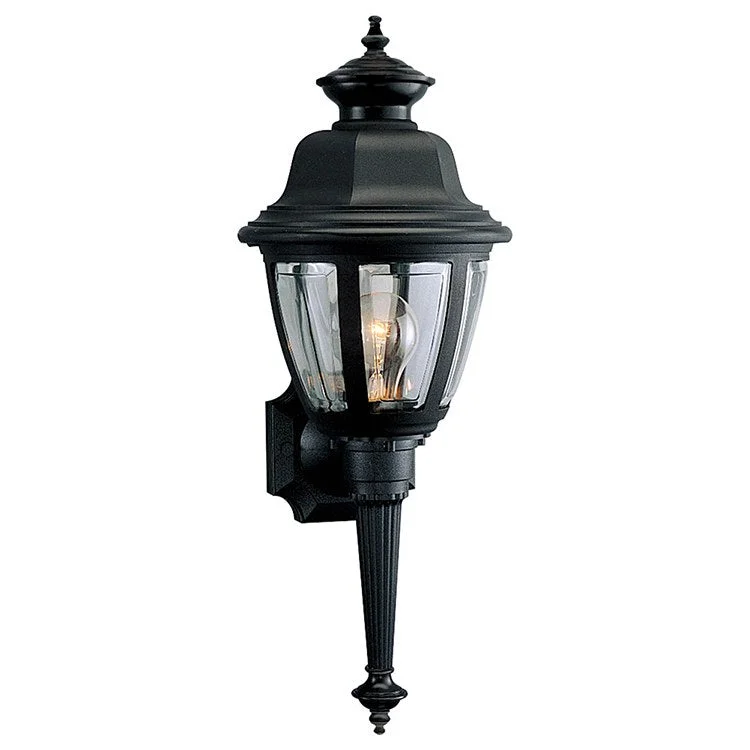 Non-Metallic Single-Light Wall Torch Lantern