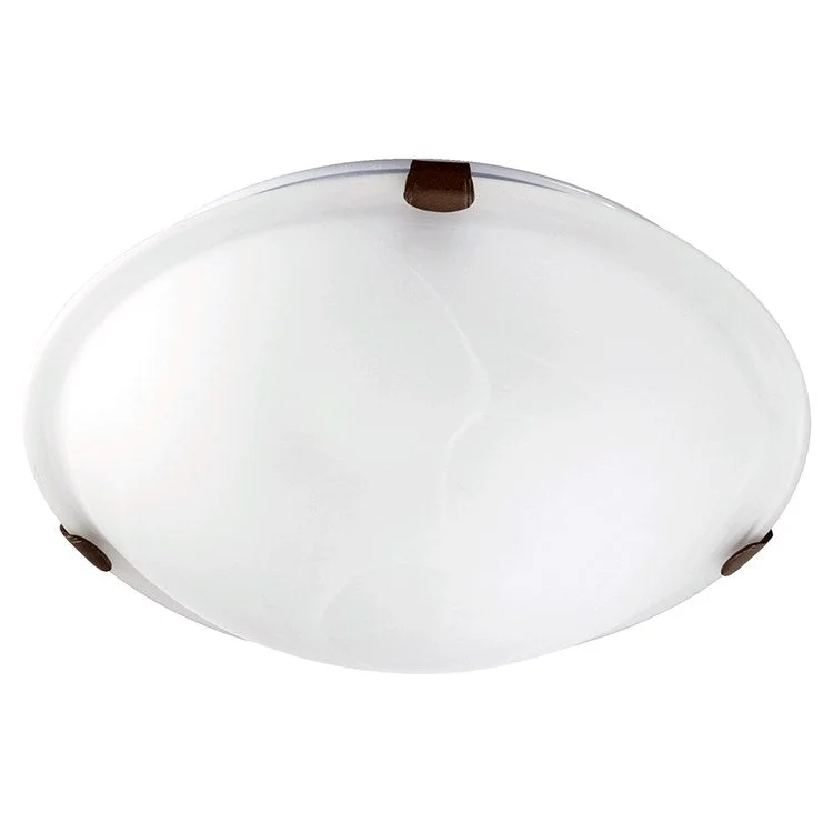 3000 Series Two-Light 12" Flush Mount Ceiling Fixture