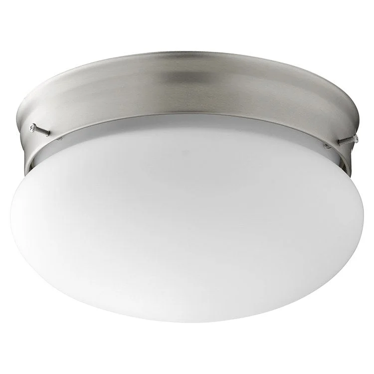 Signature Single-Light Small Mushroom Flush Mount Ceiling Fixture