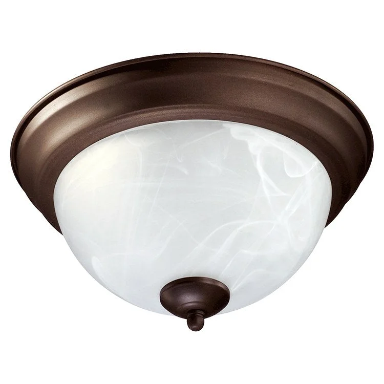 Signature Two-Light 11.5" Flush Mount Ceiling Fixture