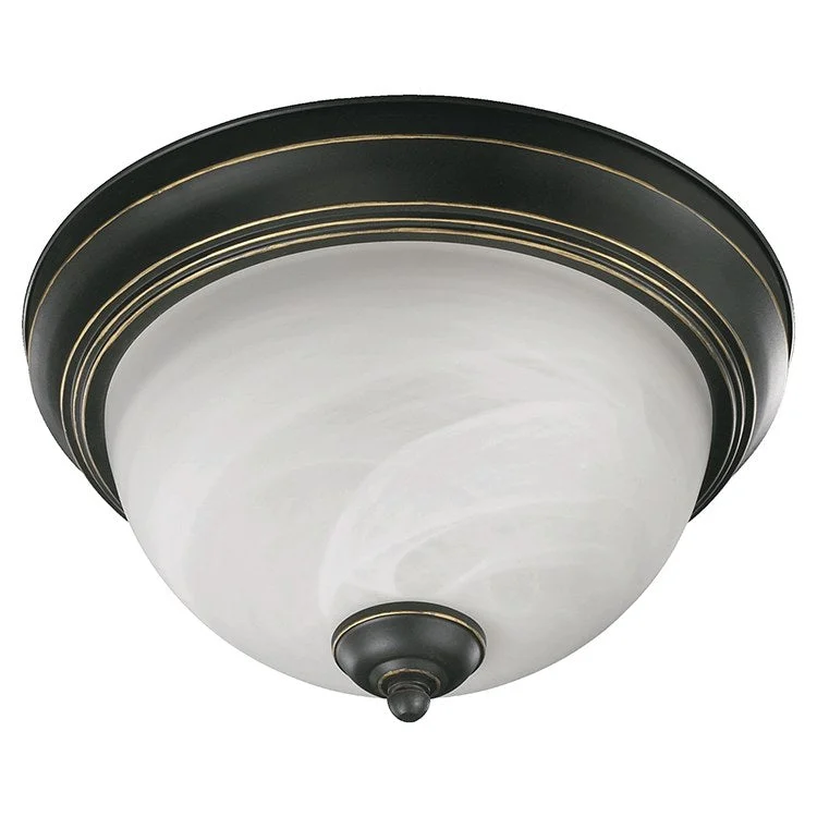 Signature Two-Light 11.5" Flush Mount Ceiling Fixture