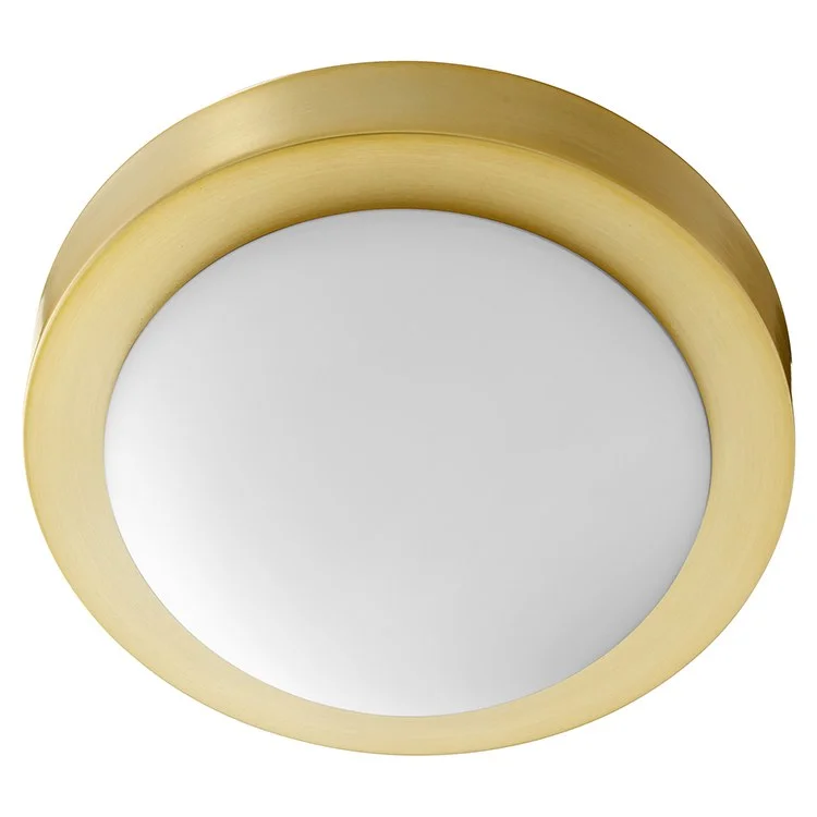 Signature Contempo Single-Light 9.25" Flush Mount Ceiling Fixture