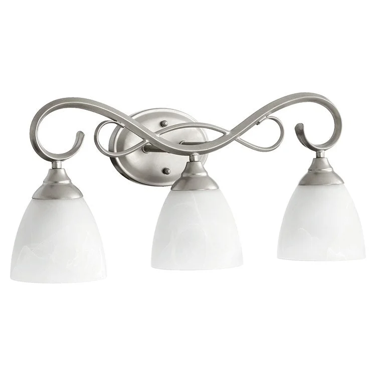 Powell Three-Light Bathroom Vanity Fixture