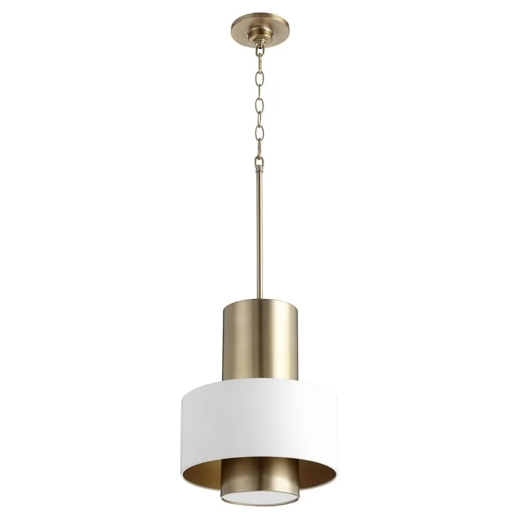 Cylinder/Drum Single-Light Pendant