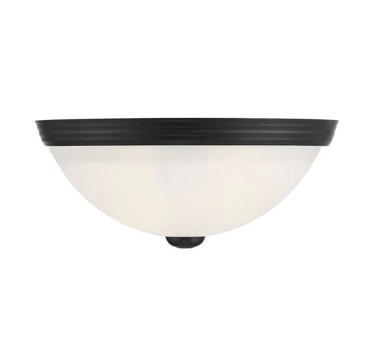 Two-Light 11" Flush Mount Ceiling Fixture