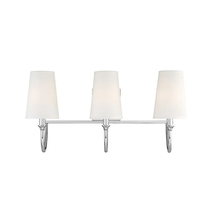 Cameron Three-Light Bathroom Vanity Fixture