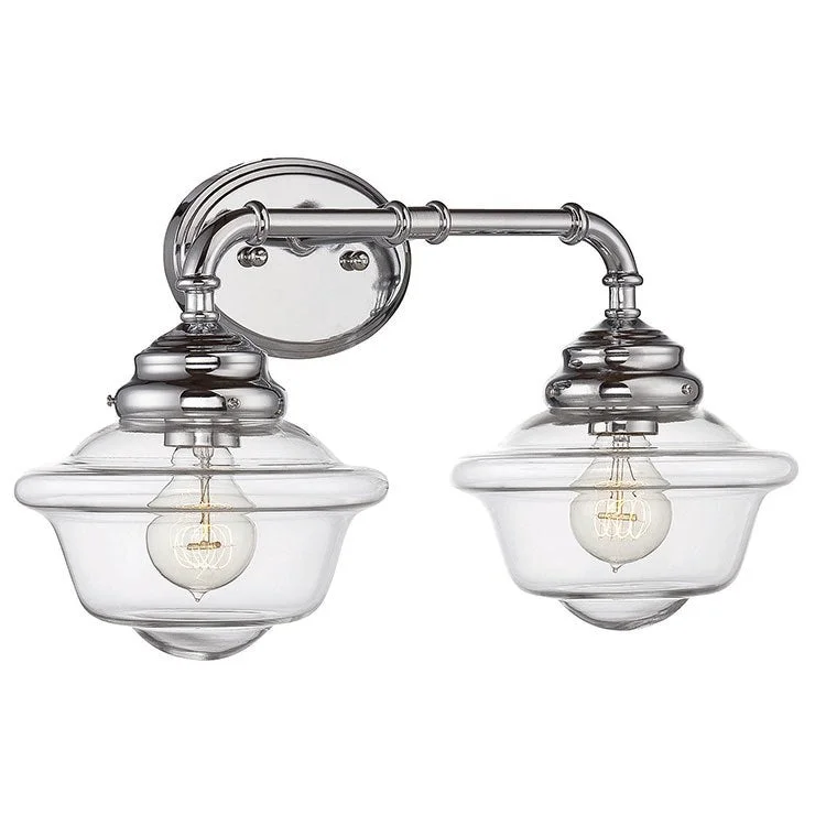 Fairfield Two-Light Bathroom Vanity Fixture