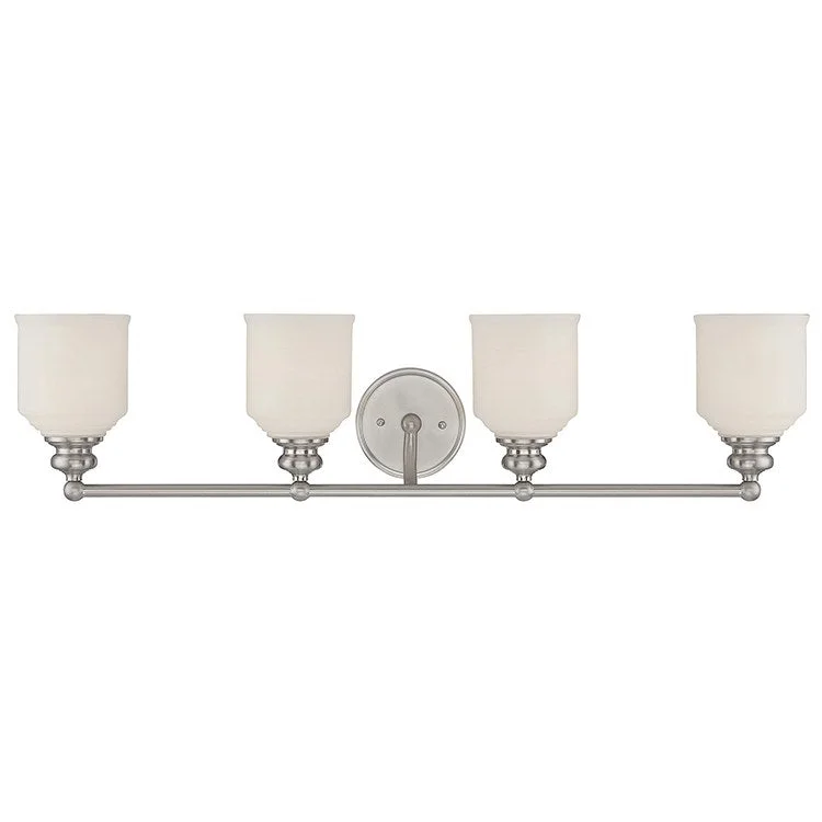 Melrose Four-Light Bathroom Vanity Fixture