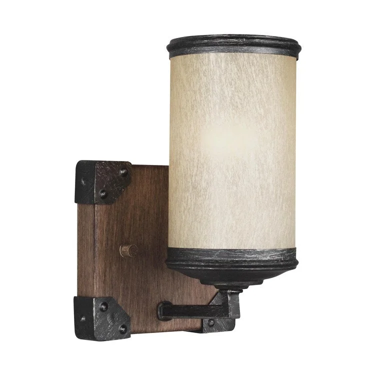 Dunning Single-Light Bathroom Wall Sconce