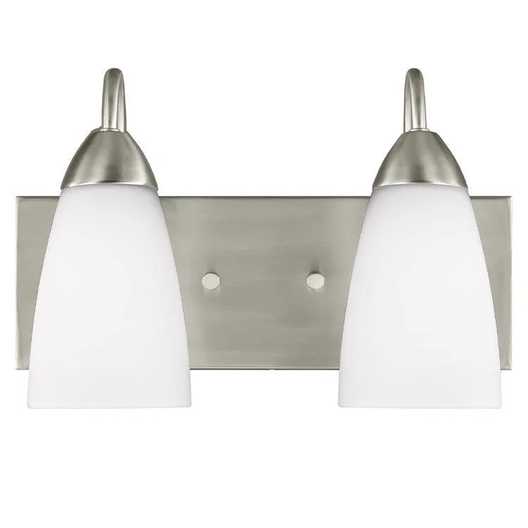 Seville Two-Light Bathroom Vanity Fixture