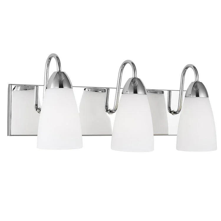 Seville Three-Light LED Bathroom Vanity Fixture