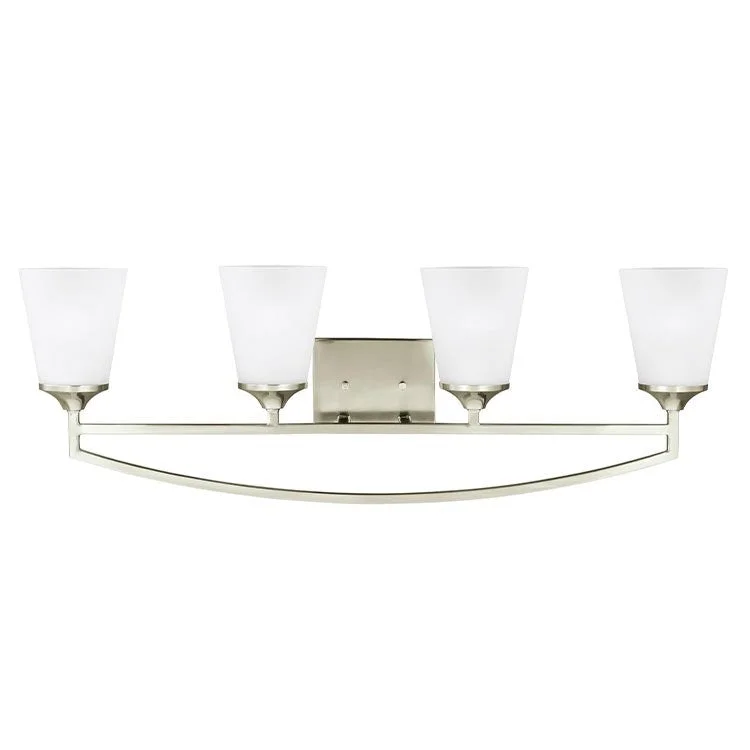 Hanford Four-Light LED Bathroom Vanity Fixture