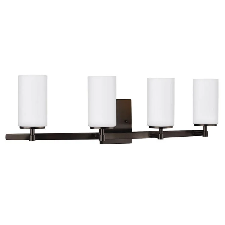 Alturas Four-Light LED Bathroom Vanity Fixture