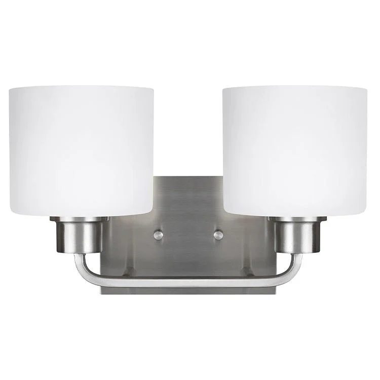 Canfield Two-Light LED Bathroom Vanity Fixture