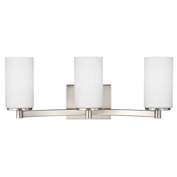 Hettinger Three-Light Bathroom Vanity Fixture