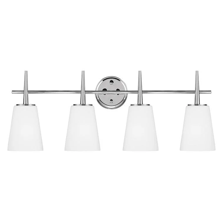 Driscoll Four-Light Bathroom Vanity Fixture