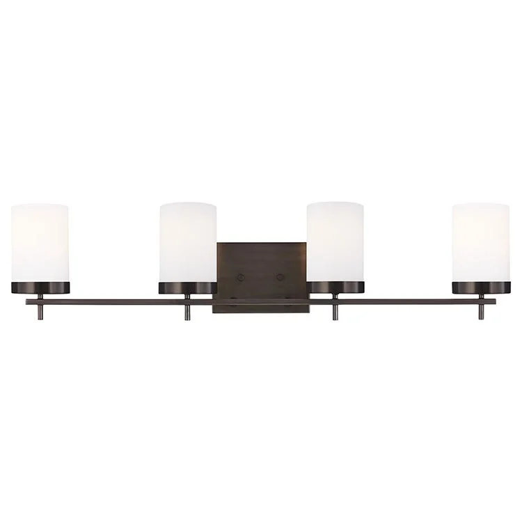 Zire Four-Light Bathroom Vanity Fixture