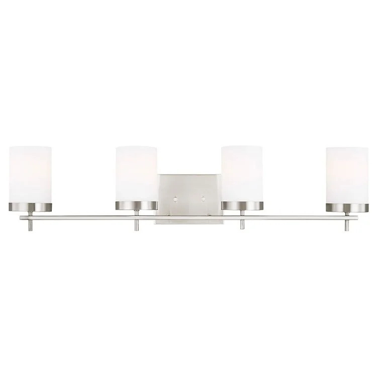 Zire Four-Light Bathroom Vanity Fixture