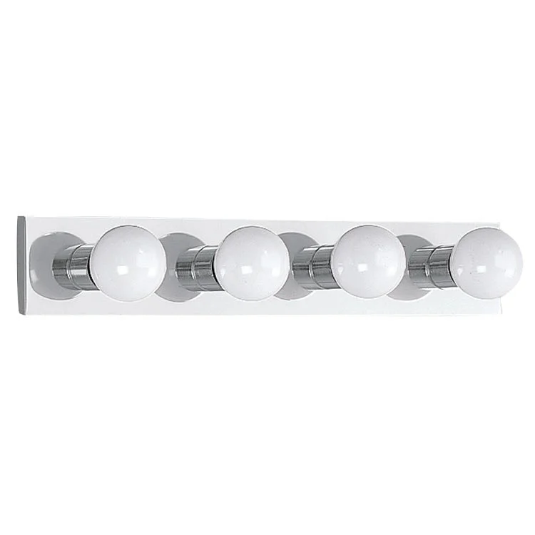 Center Stage Four-Light Bathroom Vanity Fixture