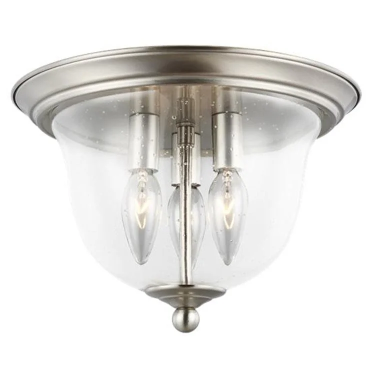 Belton Three-Light Flush Mount Ceiling Fixture