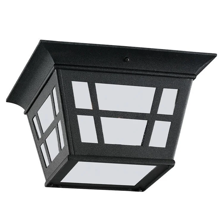 Herrington Two-Light LED Outdoor Flush Mount Ceiling Fixture