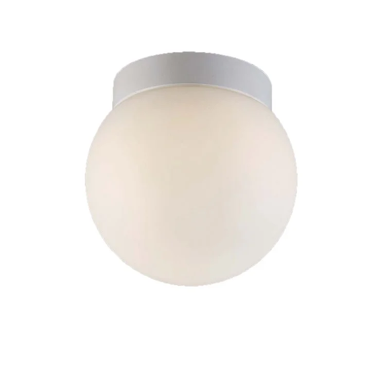 Niveous Single-Light 6" LED Flush Mount Ceiling Fixture 3000K