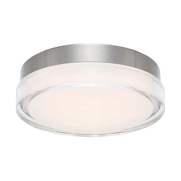 Dot Single-Light 12" LED Round Flush Mount Ceiling Fixture 3500K