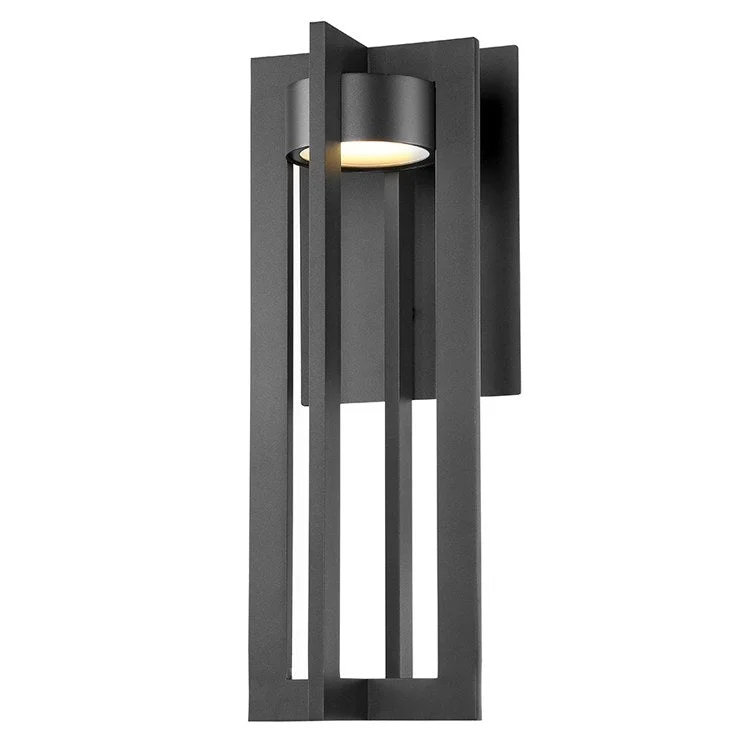 Chamber Single-Light 20" LED Indoor/Outdoor Wall Light 3000K